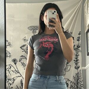 Spiderman crop top